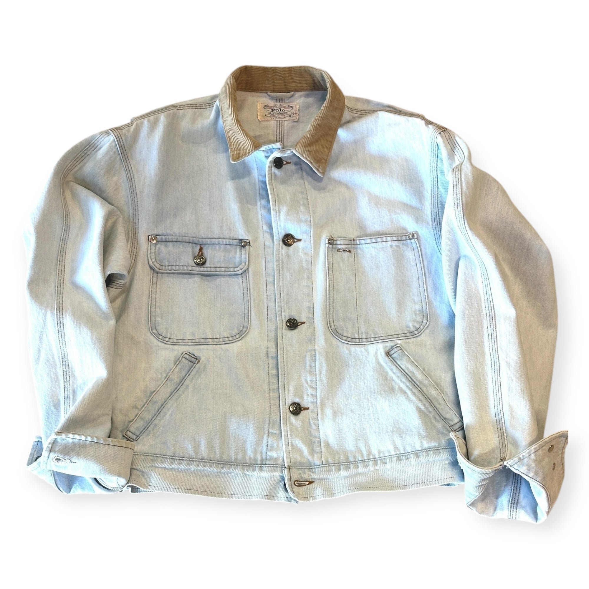 80s White Label Ralph Lauren Denim Jacket – DRATS