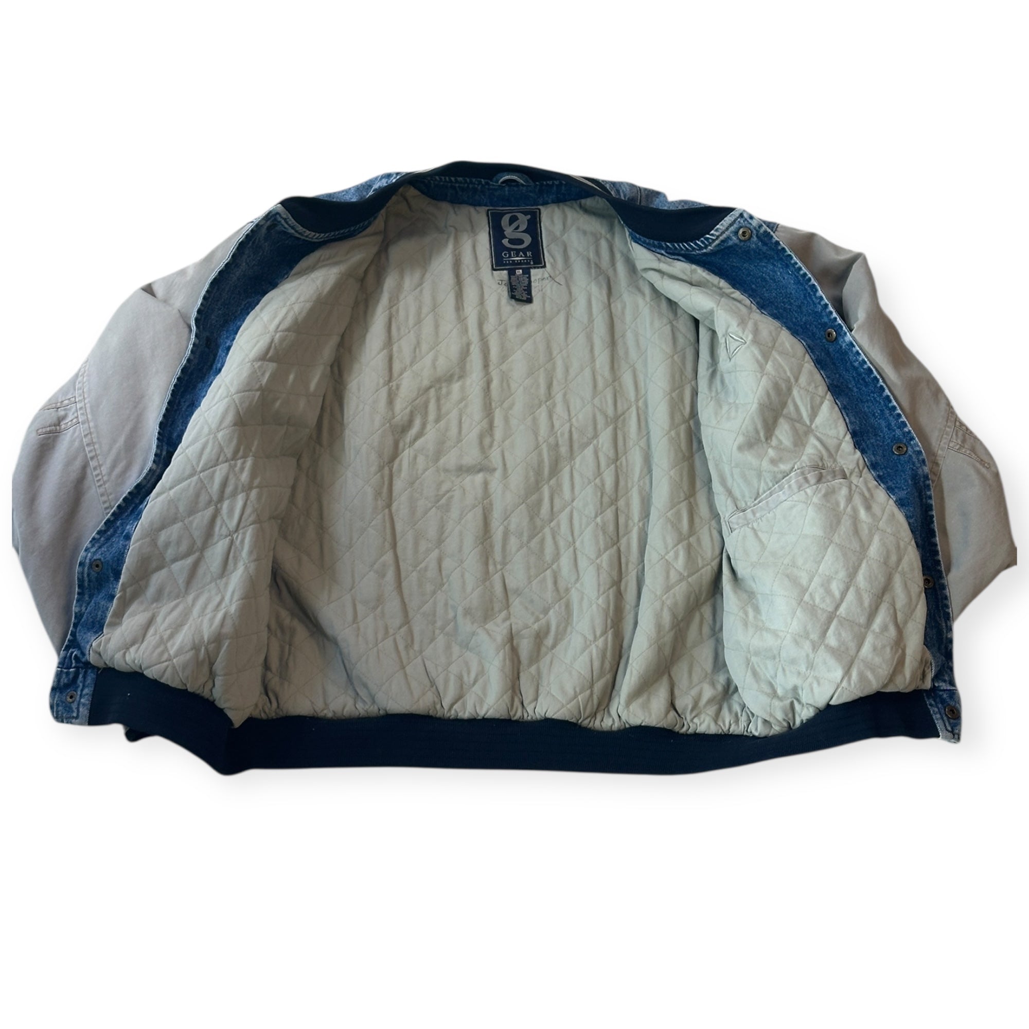 2000s Two Tone Varsity Bomber