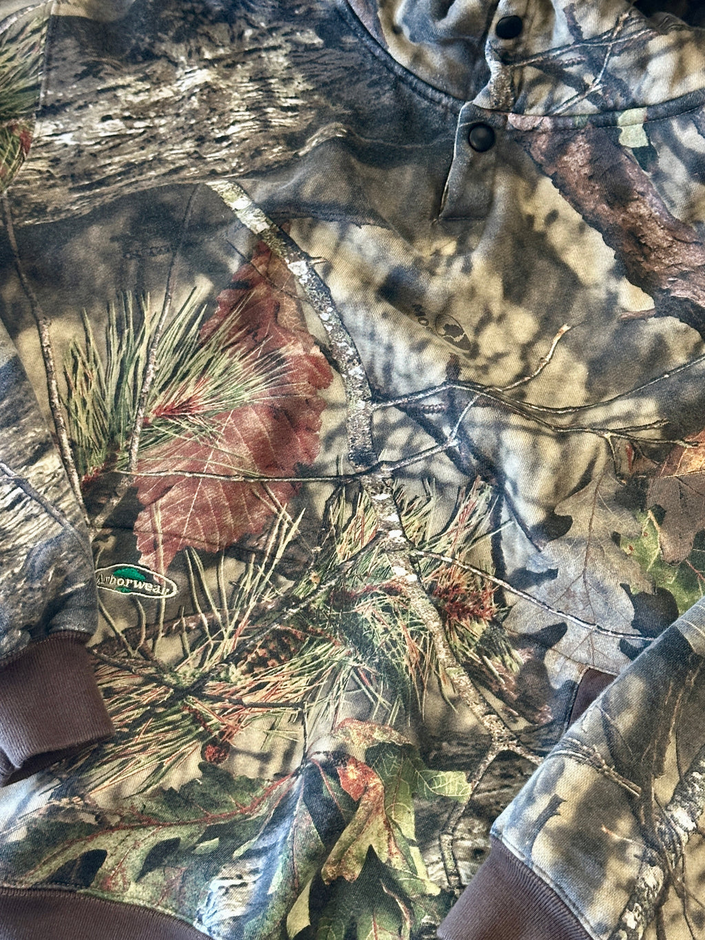 Double face Real Tree Hoodie