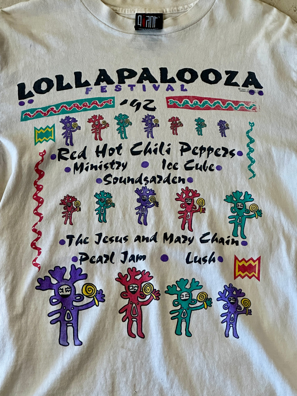 1992 Lollapalooza Tour Tee