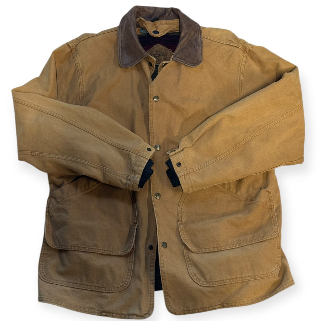 Vintage Wool Blanket Lined Woolrich Barn Jacket