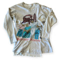 Thrashed Vintage "Death" Tee with Vintage Thermal