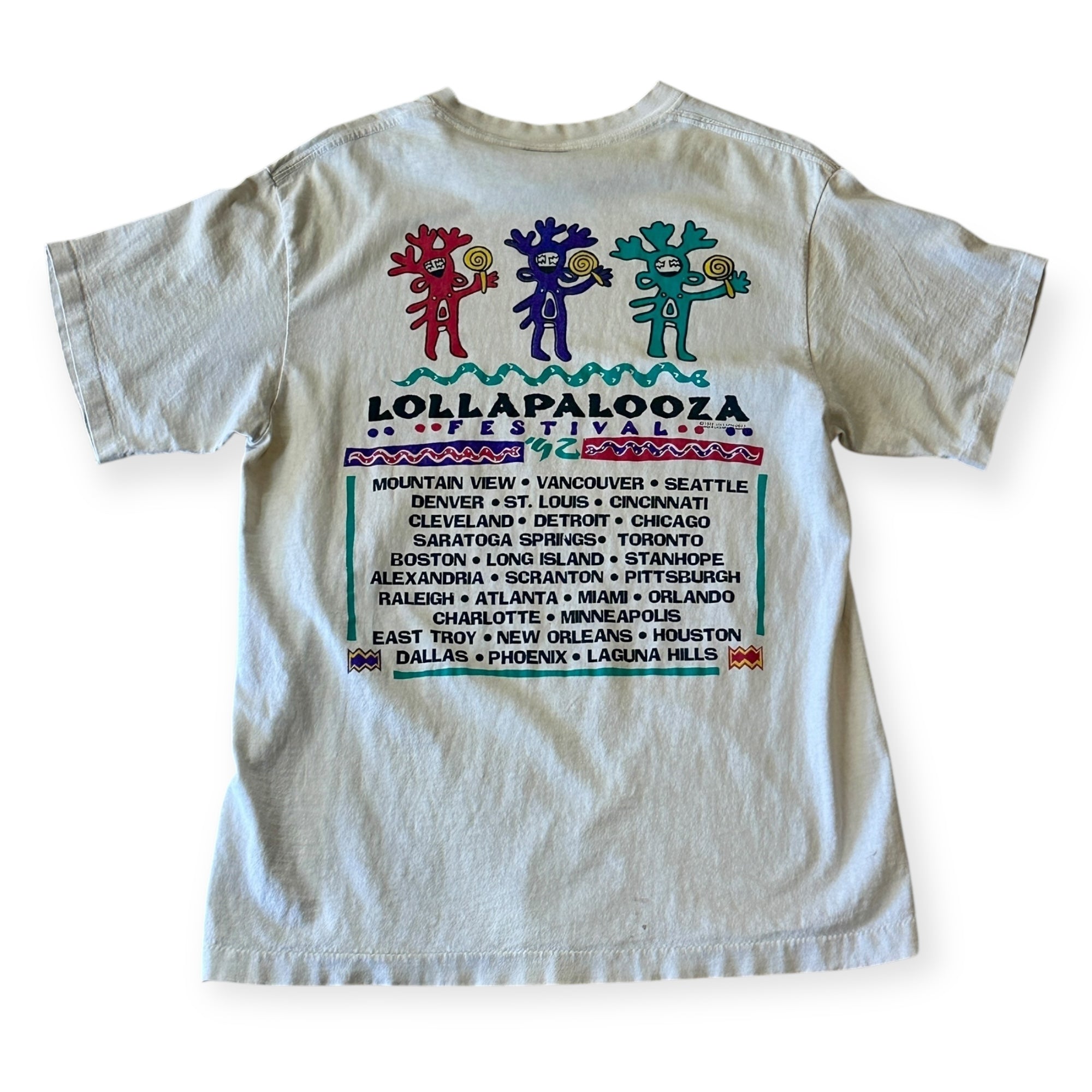 【Sted Sarandosさま専用】 90s Lollapalooza 1992 Lollapalooza Tour Tee – DRATS