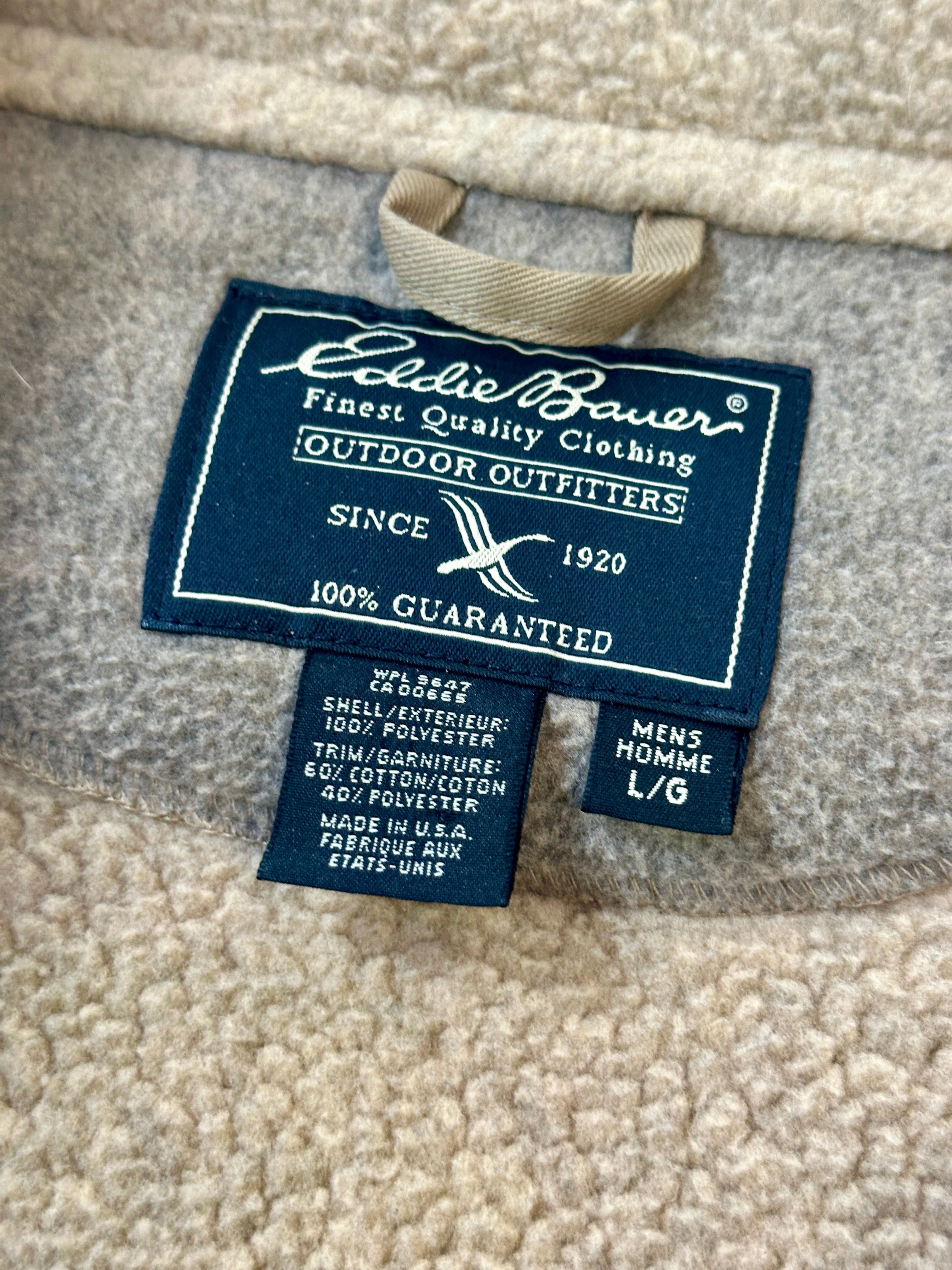Vintage Eddie Bauer Heavyweight Fleece