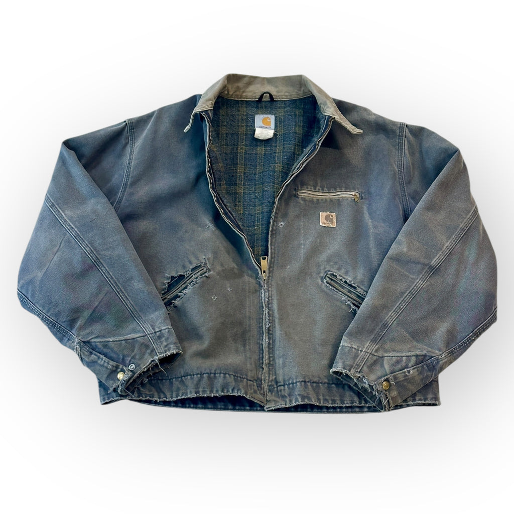Distressed Vintage Two Tone Wool Lined Carhartt