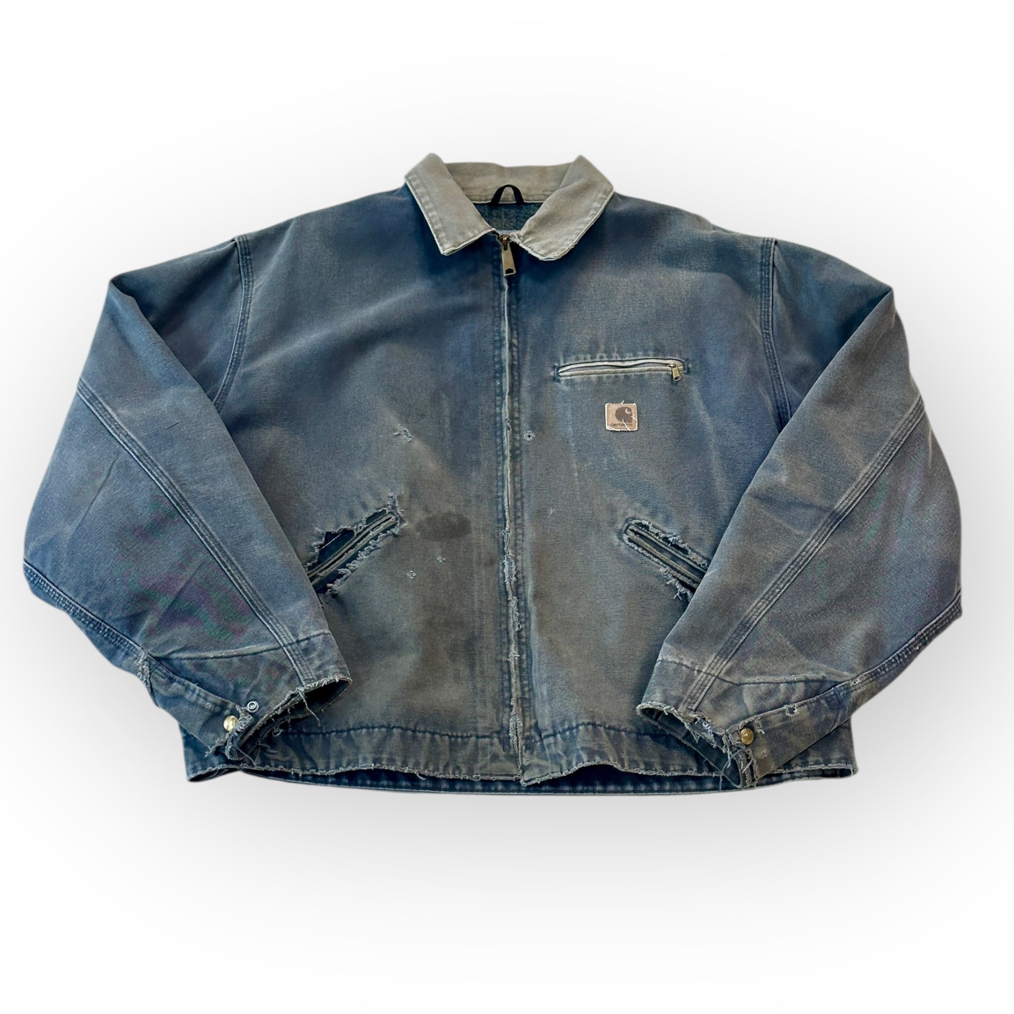 Distressed Vintage Two Tone Wool Lined Carhartt