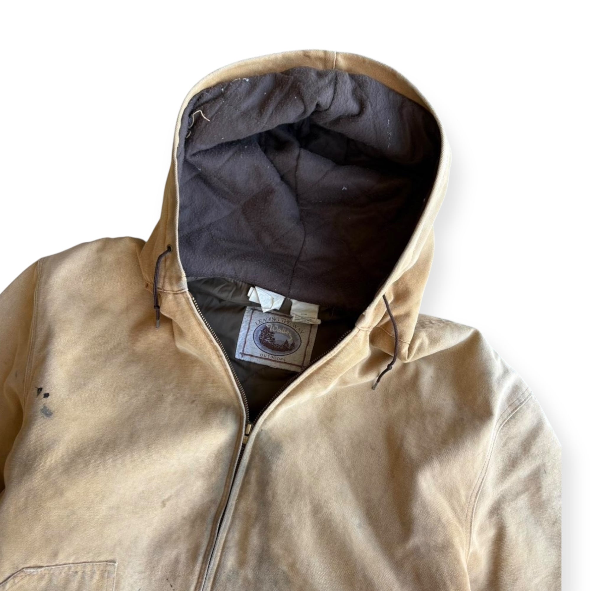 Vintage Hooded Walls Workwear Jacket