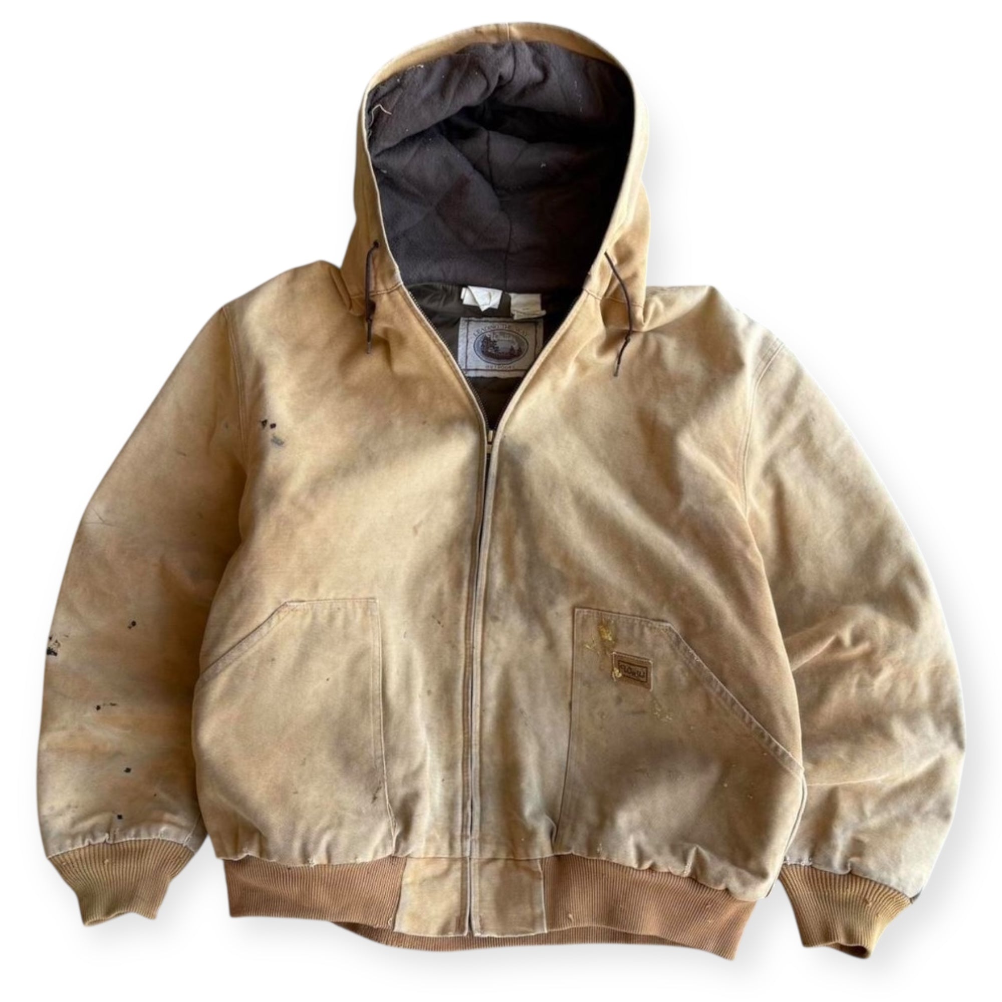 Vintage Hooded Walls Workwear Jacket