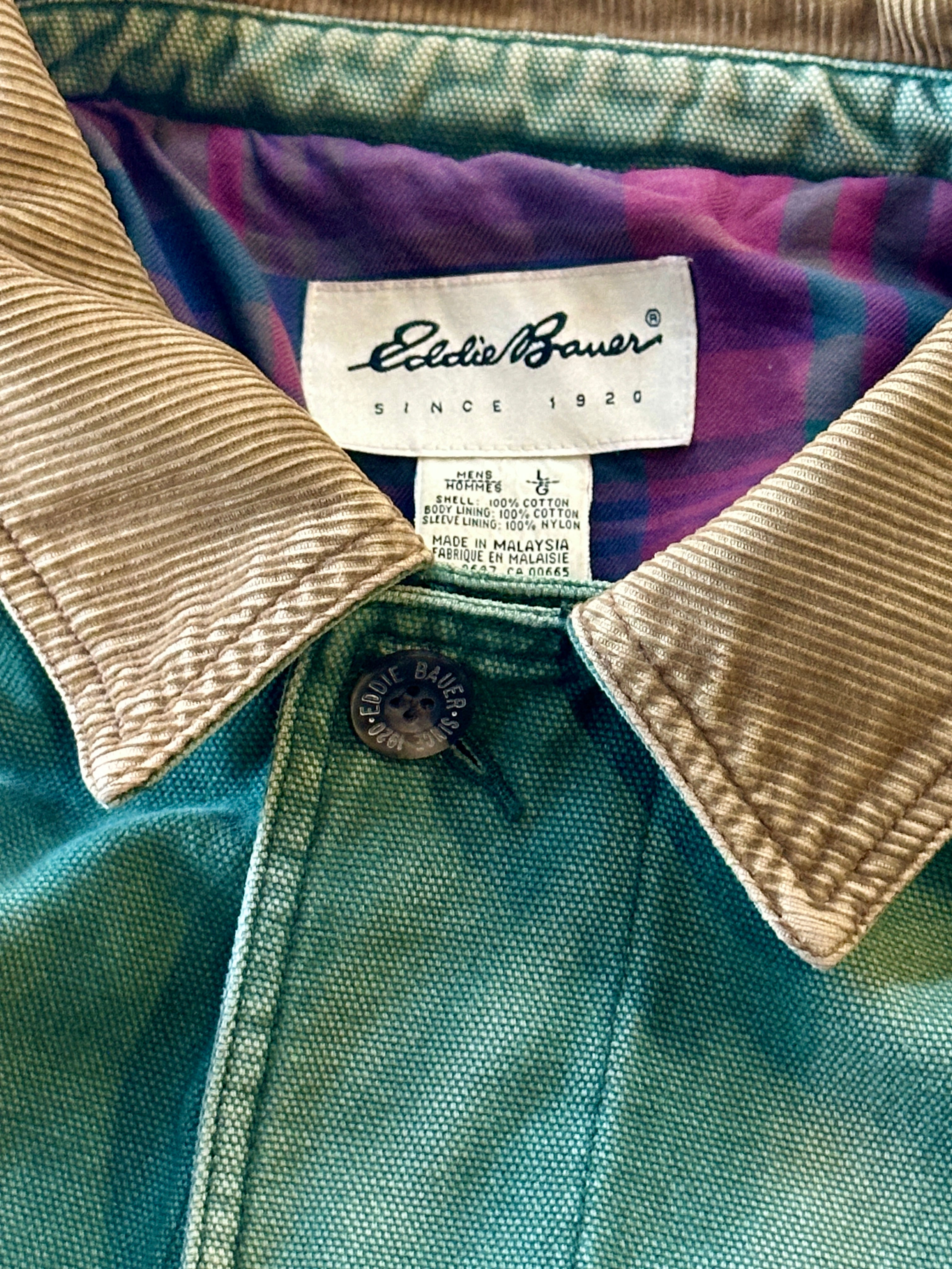 Faded Eddie Bauer Barn Coat