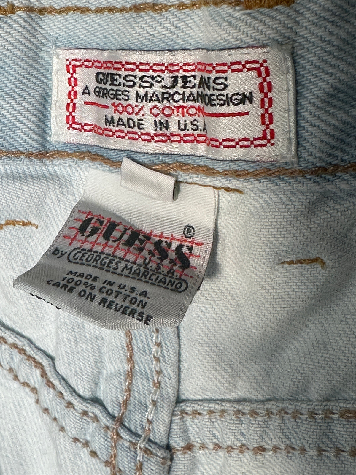 90s Light Wash Guess Jeans