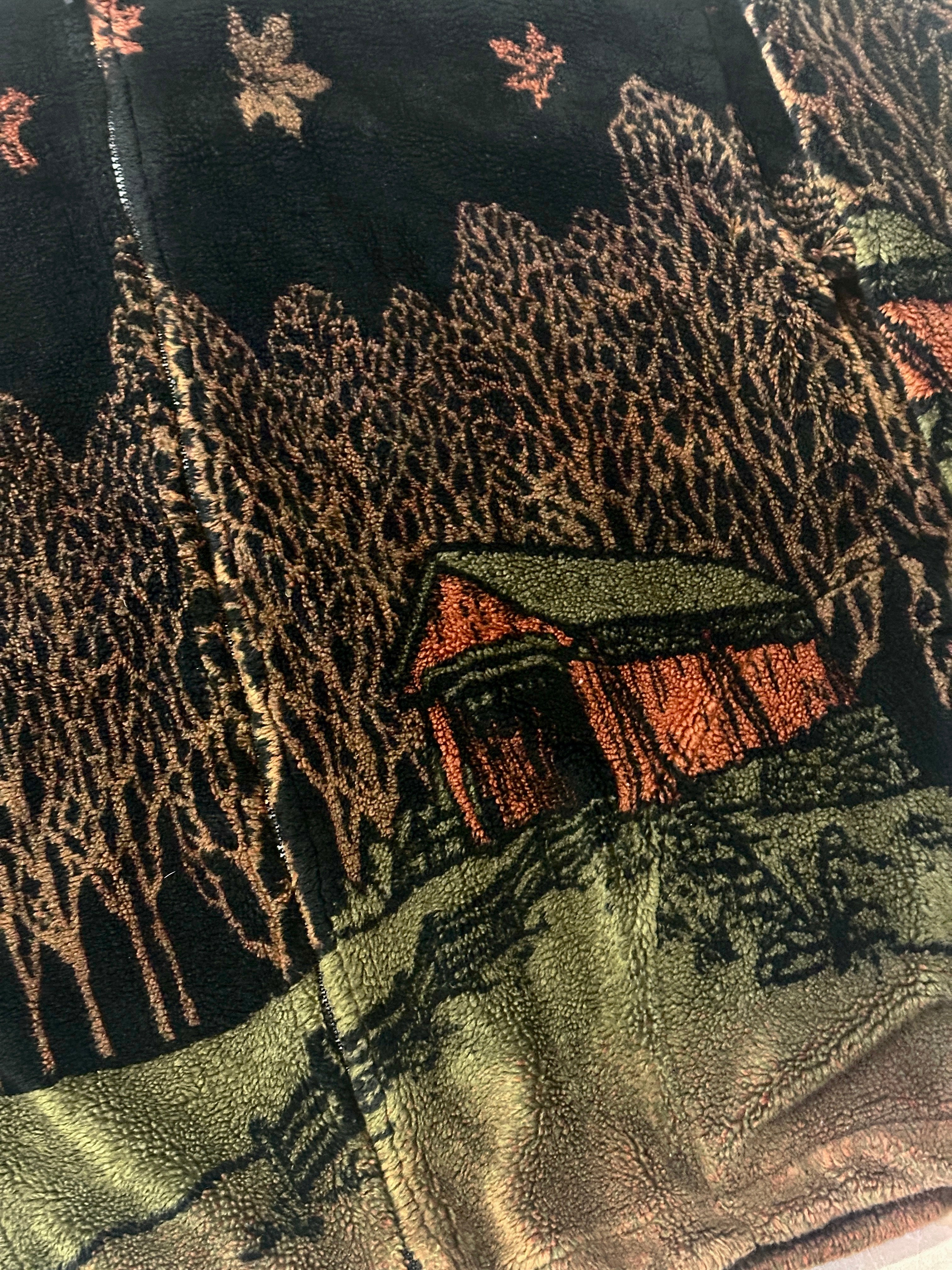 Vintage Black Mountain Cabin Fleece – DRATS