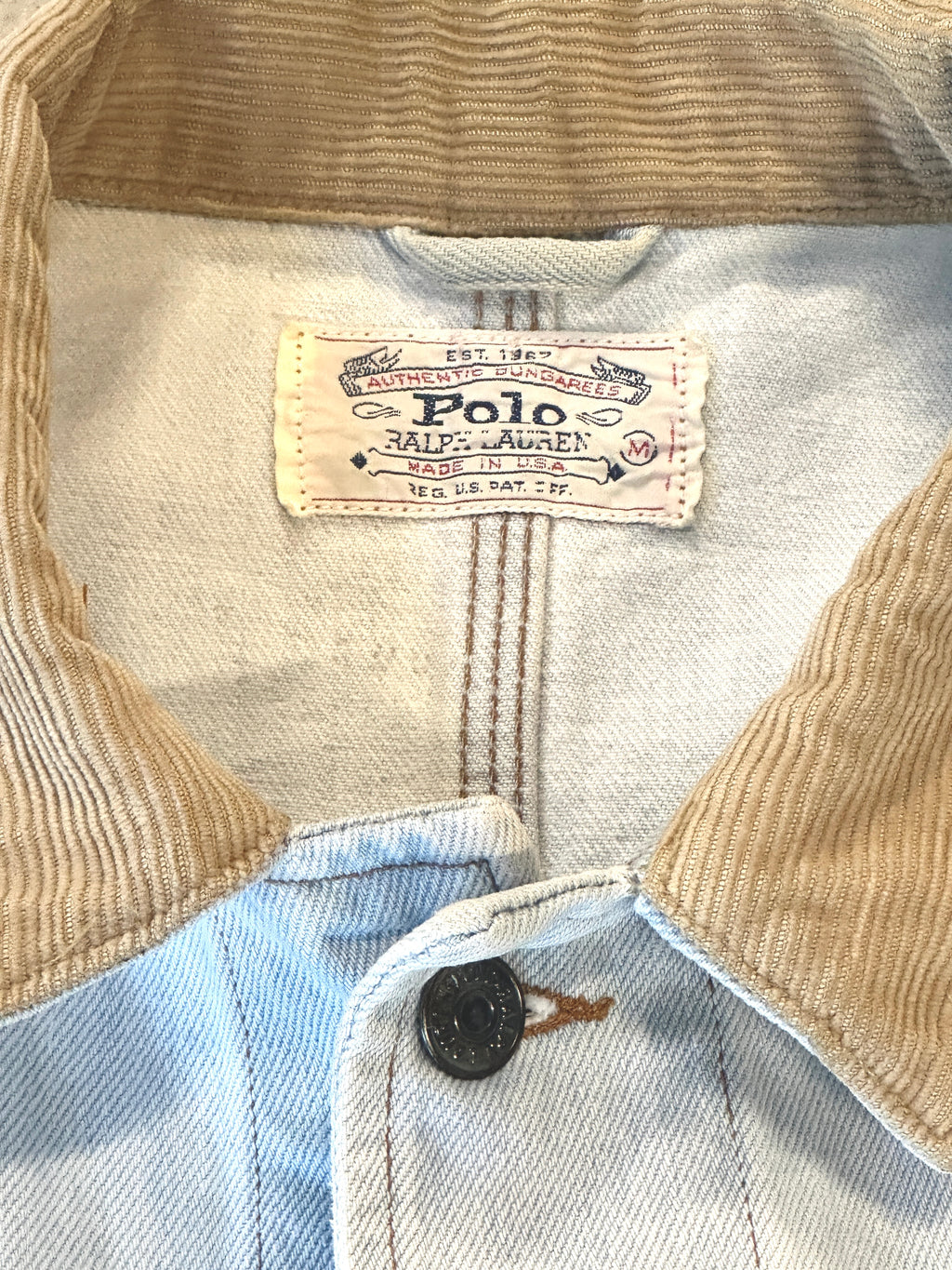 80s White Label Ralph Lauren Denim Jacket