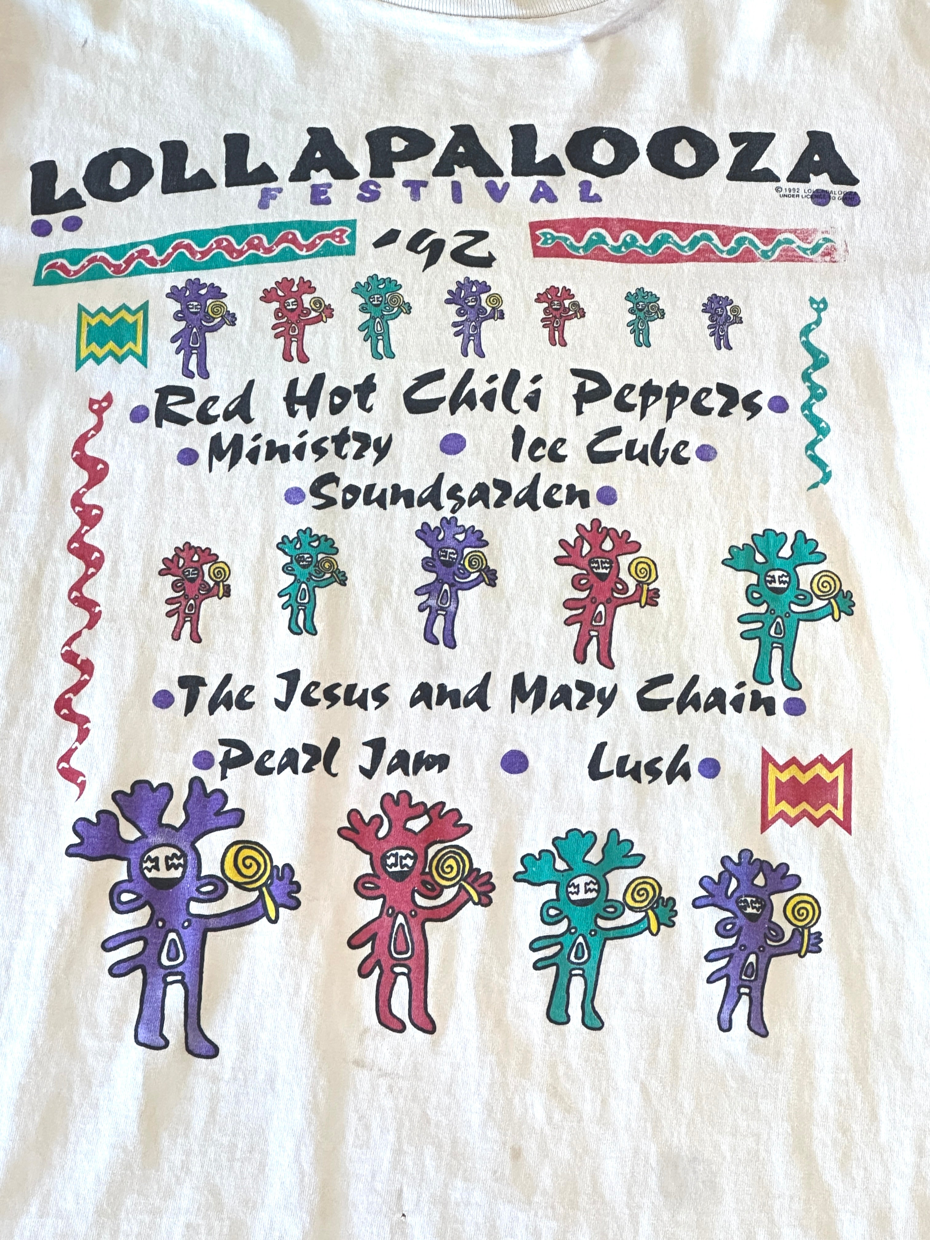 1992 Lollapalooza Fest Tee