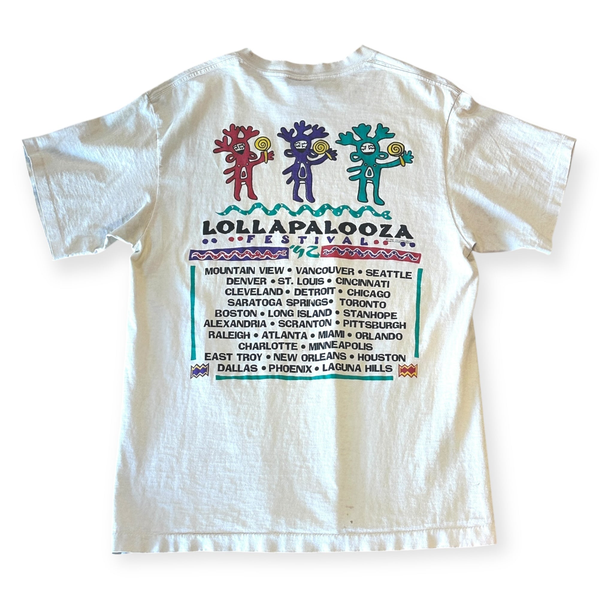 1992 Lollapalooza Fest Tee