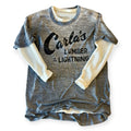 Sheer Vintage Tee / Vintage Henley Combo