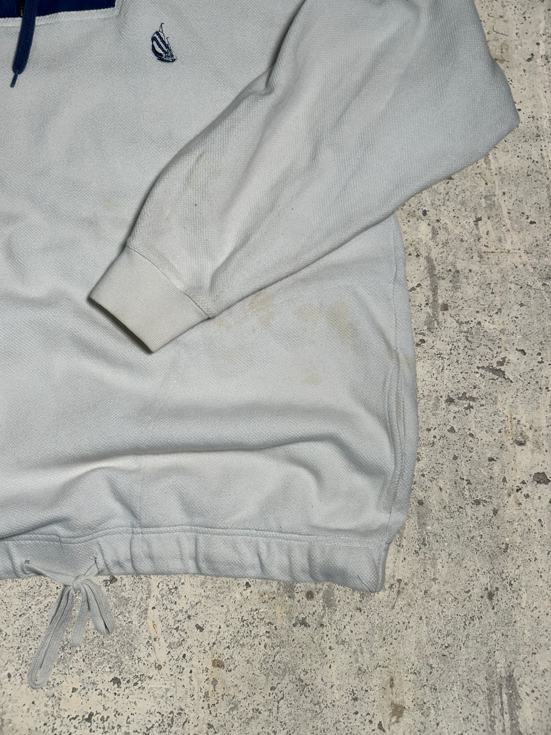 Nautica Pique Hooded Pullover